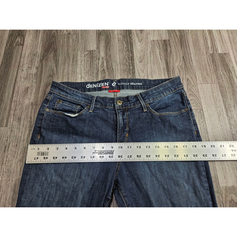Denizen Levi's Totally Shaping Skinny Jeans Women 14 Medium Blue Denim - Picture 9 of 10
